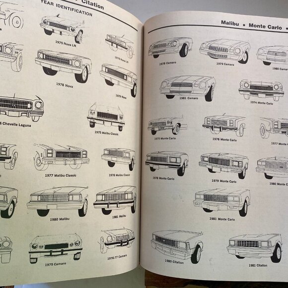 CHILTONS 1981 AUTO CAR REPAIR MANUAL HARD COVER MAINTENANCE STEP BY STEP - Picture 9 of 9